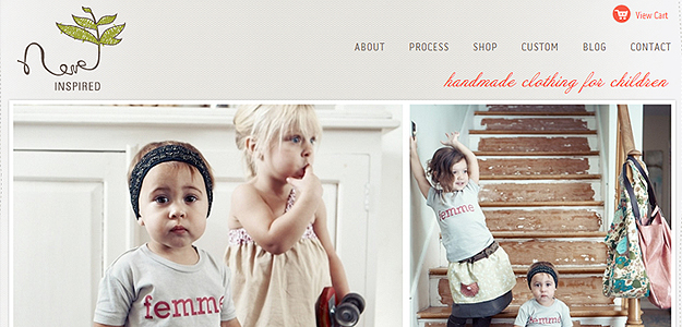 Neve Inspired – website screenshot