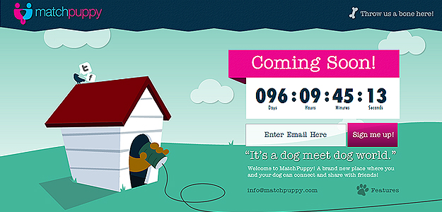 MatchPuppy – website screenshot