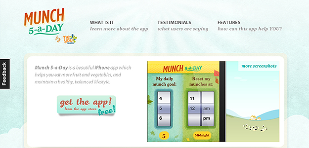 MUNCH – website screenshot