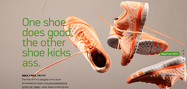 Nike Better World – website screenshot