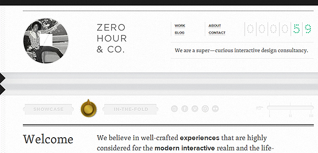 Zero Hour & Co – website screenshot