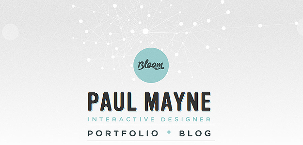 Paul Mayne – website screenshot