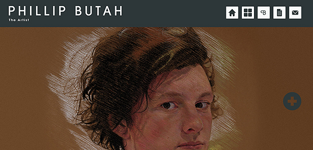 Phillip Butah – website screenshot