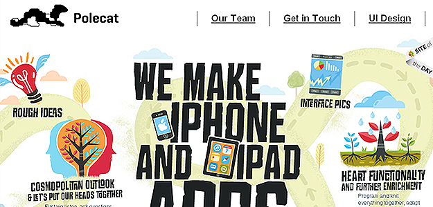 Polecat – website screenshot