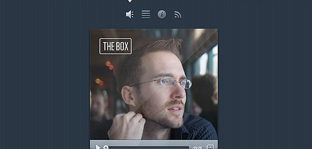 The Box – website screenshot
