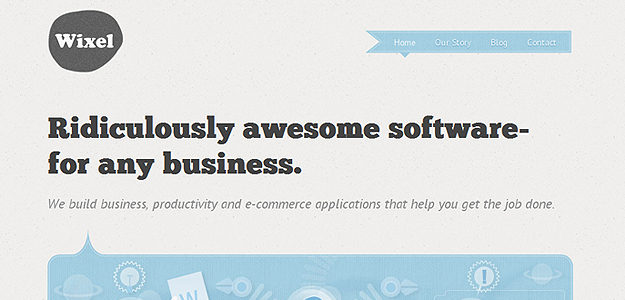 Wixel – website screenshot
