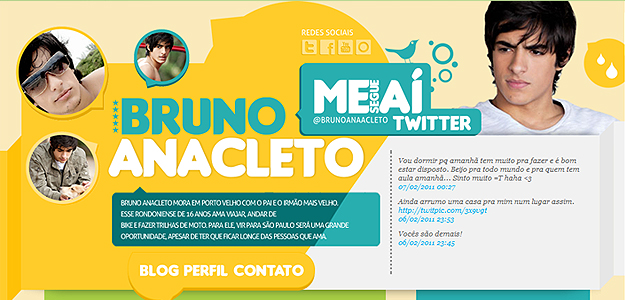 Bruno Anacleto – website screenshot