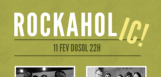 Rockaholic – website screenshot