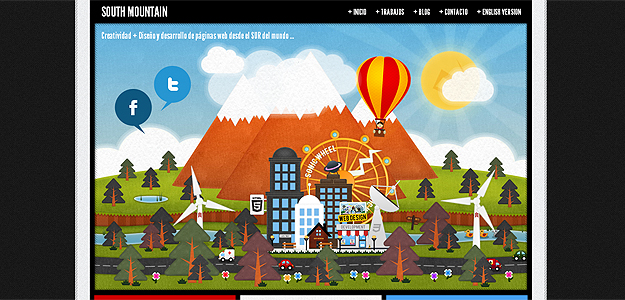 South Mountain – website screenshot