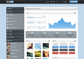 Color Life – HTML5 Admin Template