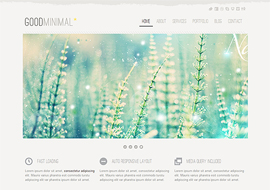 Good Minimal – Premium HTML5 Template