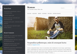 Kansas – Free HTML5 Responsive Theme