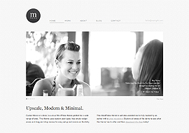 Cudazi Mono – Modern and Minimal Free WordPress Theme