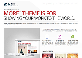 More – Responsive WordPress Theme