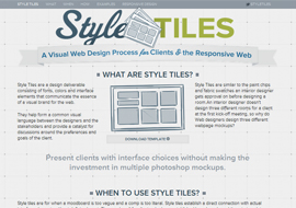 Style Tiles – Free Responsive HTML5 Template