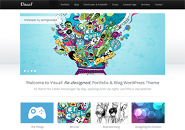 Visual – Premium HTML5 WordPress Theme
