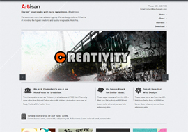 Artisan – Free HTML5 Template