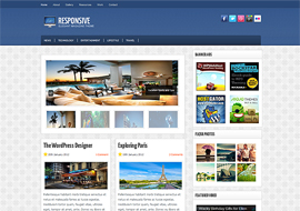 Responsive – Free Responsive Magazine Theme