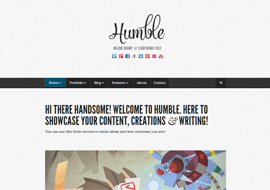 Humble – Premium Responsive WordPress Template