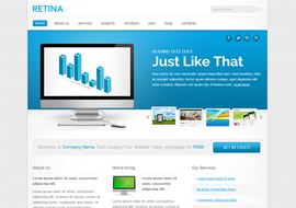 Free HTML5 Template – Retina