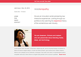 Mobilempathy – Responsive Email Template