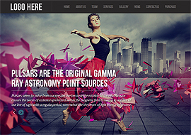 Pulsar – Fully Responsive Parallax WordPress Theme