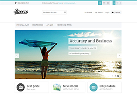 Breeze – Responsive Magento Theme