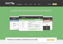 CheerApp – Responsive App WP + bbPress Theme