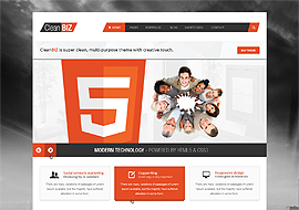 CleanBIZ – Multi Purpose HTML5 Template