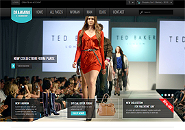 Dramming – Pleasant ecommerce site template
