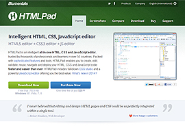 HTMLPad HTML5 editor