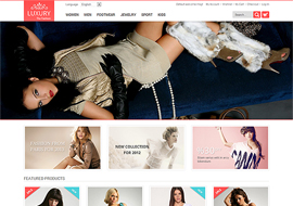 Luxury – Responsive Magento Theme