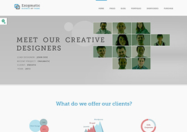 Enigmatic – Responsive Multi-Purpose WP Theme