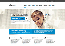 Finex – Responsive Multi-Purpose WordPress Theme