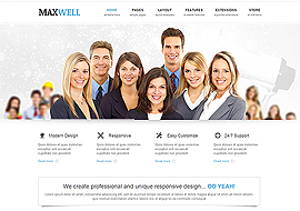 Maxwell – Joomla Multipurpose Template