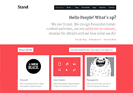 Stand- Responsive Agency Portfolio WordPress Theme