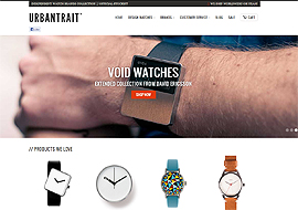 Design watch showcase & shop