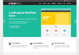 FlatPack – MultiPurpose Business WordPress Theme