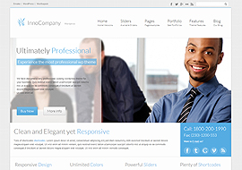 InnoCompany – Retina Ready Responsive Corporate wordpress theme