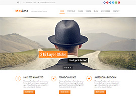 Maxima – Retina Ready Responsive WordPress Theme