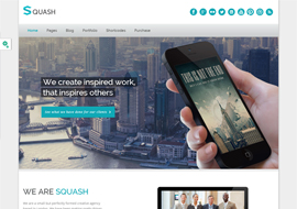 Squash – Creative Portfolio WordPress Theme