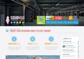 SquidMag – Responsive Multi-Purpose Theme