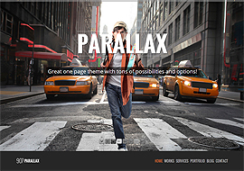 907 – Responsive WP One Page Parallax Theme