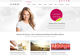 Lounge – Clean Elegant Responsive WordPress Theme