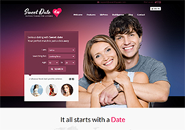 Sweet Date – Premium WordPress Theme for Lovers