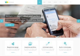 Venture – Responsive Corporate & Creative Theme