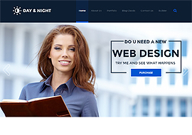 Day & Night – Multipurpose Retina WordPress Theme