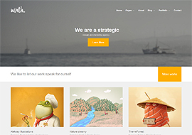 North – Responsive WordPress Theme