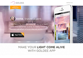 Goldee App for hue