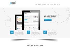 Nemu – Responsive Business WordPress Theme